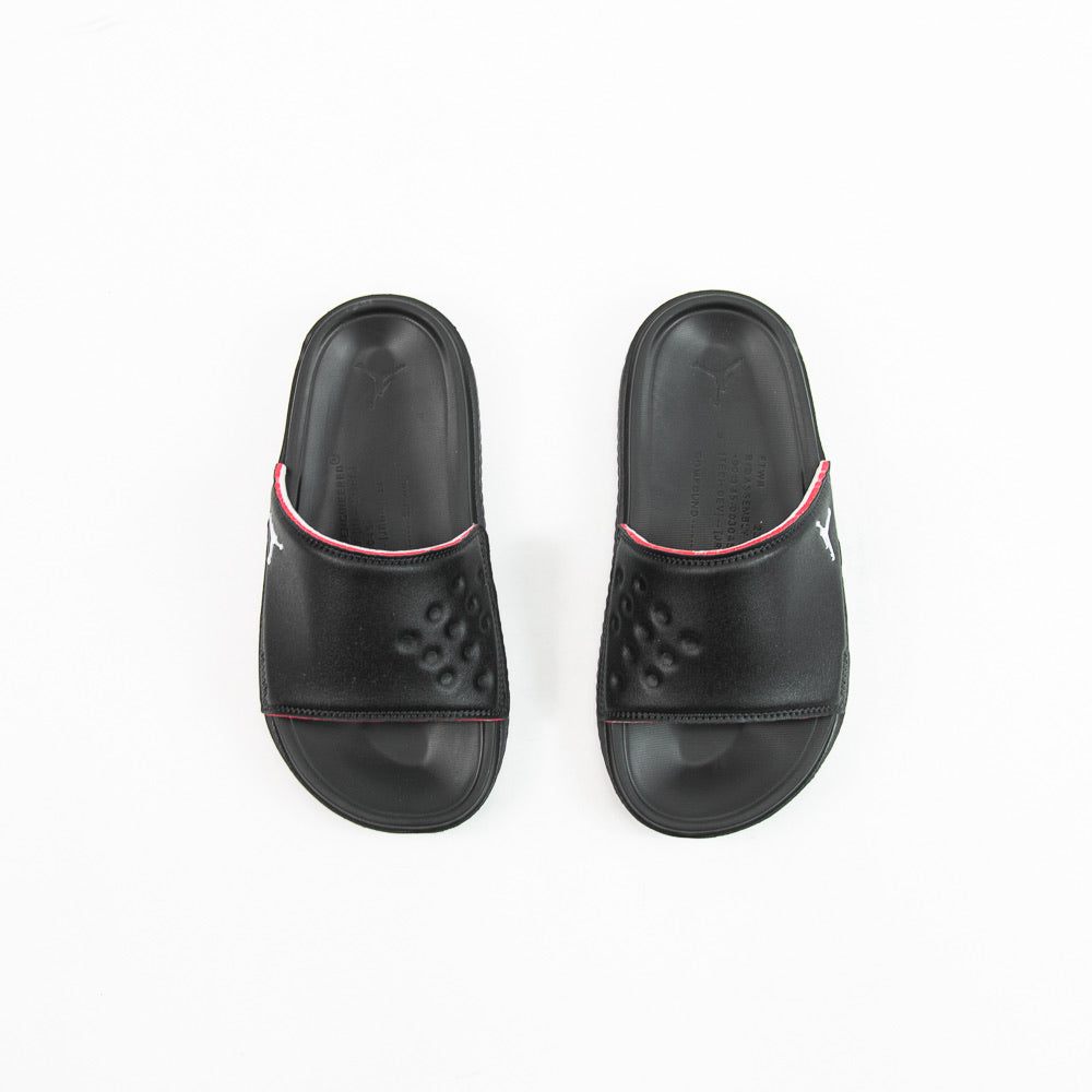 Jordan Play Slide (GS) (Black/University Red)