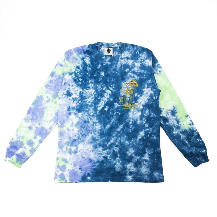 Nouvelle Musique LS Tee (Blue Coral Tie Dye)