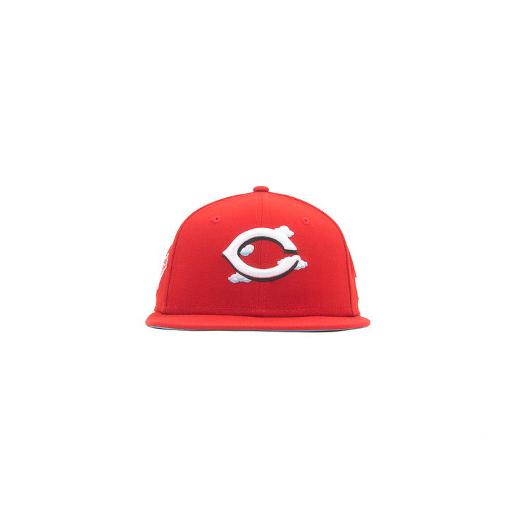 Cincinnati Reds Cloud UV Fitted Cap (Red)