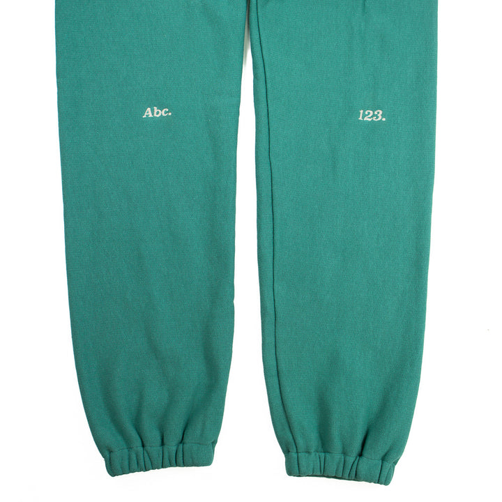 Abc. 123. Sweatpants (Apatite)