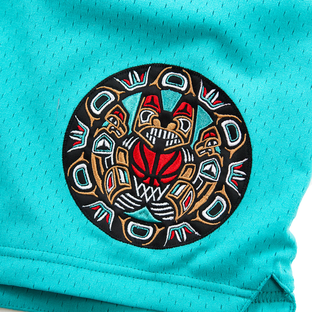 Vancouver Grizzles just Don Shorts Teal FEATURES: Step back in time with  the NBA greats thanks to M&Ness with t…