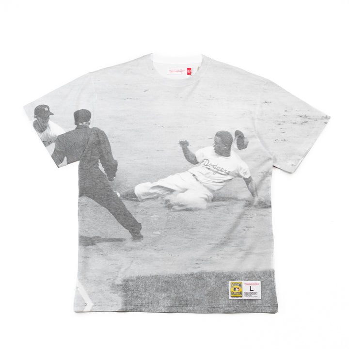 Jackie Robinson MLB Highlight Sublimated Player Tee (White)