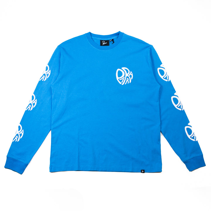 Circle Tweak Logo LS Tee (Greek Blue)