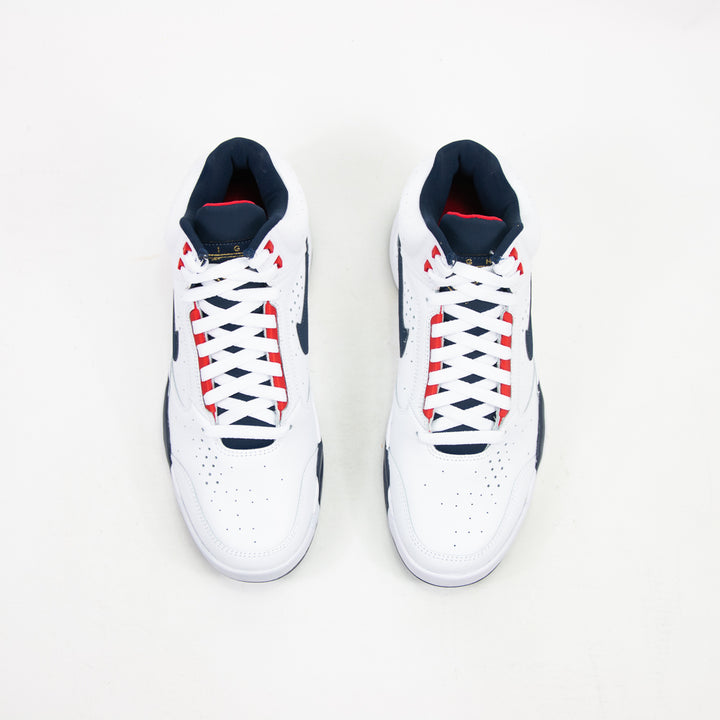 Air Flight Lite Mid (White/Midnight Navy)