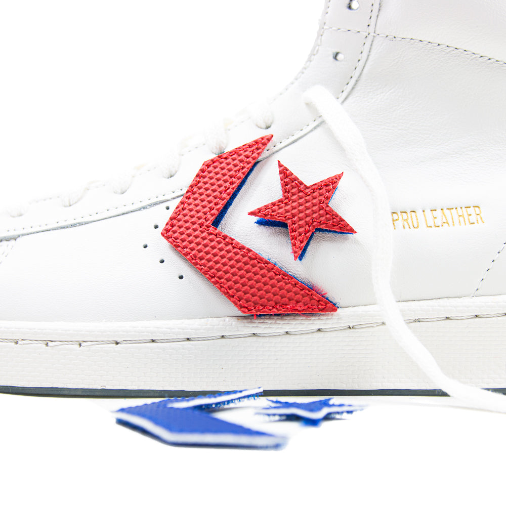 Pro Leather Hi Vintage (White/University Red)
