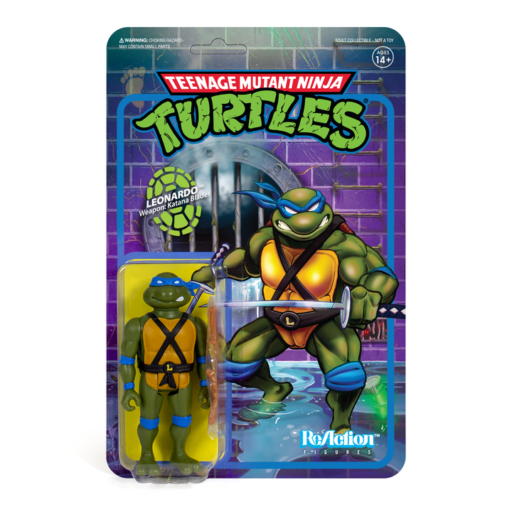 Leonardo Teenage Mutant Ninja Turtles ReAction Figure