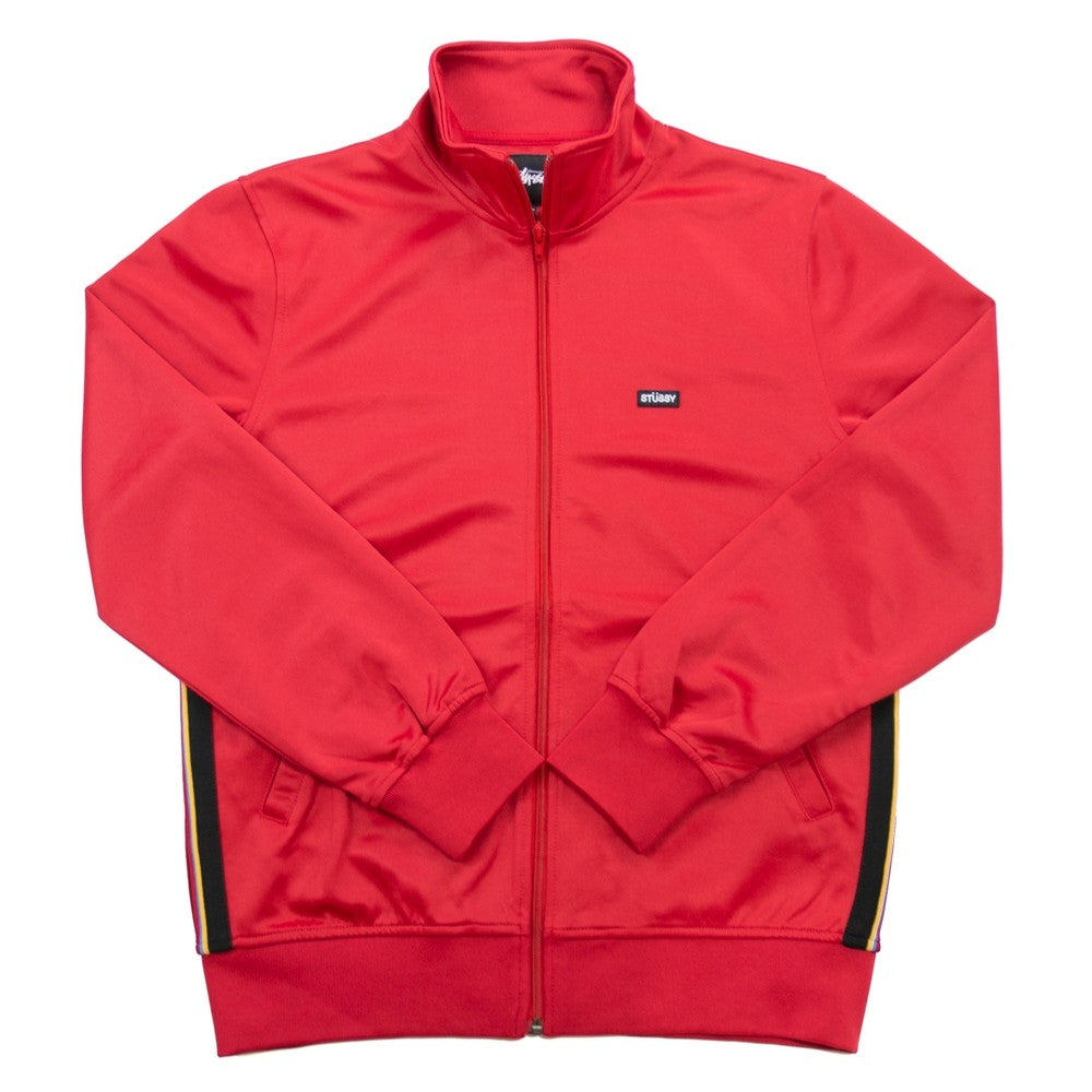 Stussy textured rib online track jacket