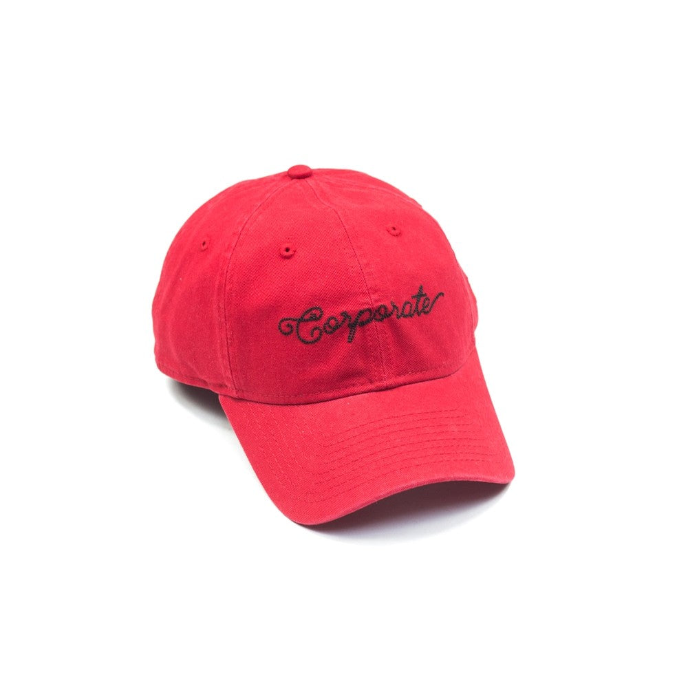 New Era Corporate Dad Hat (Red)