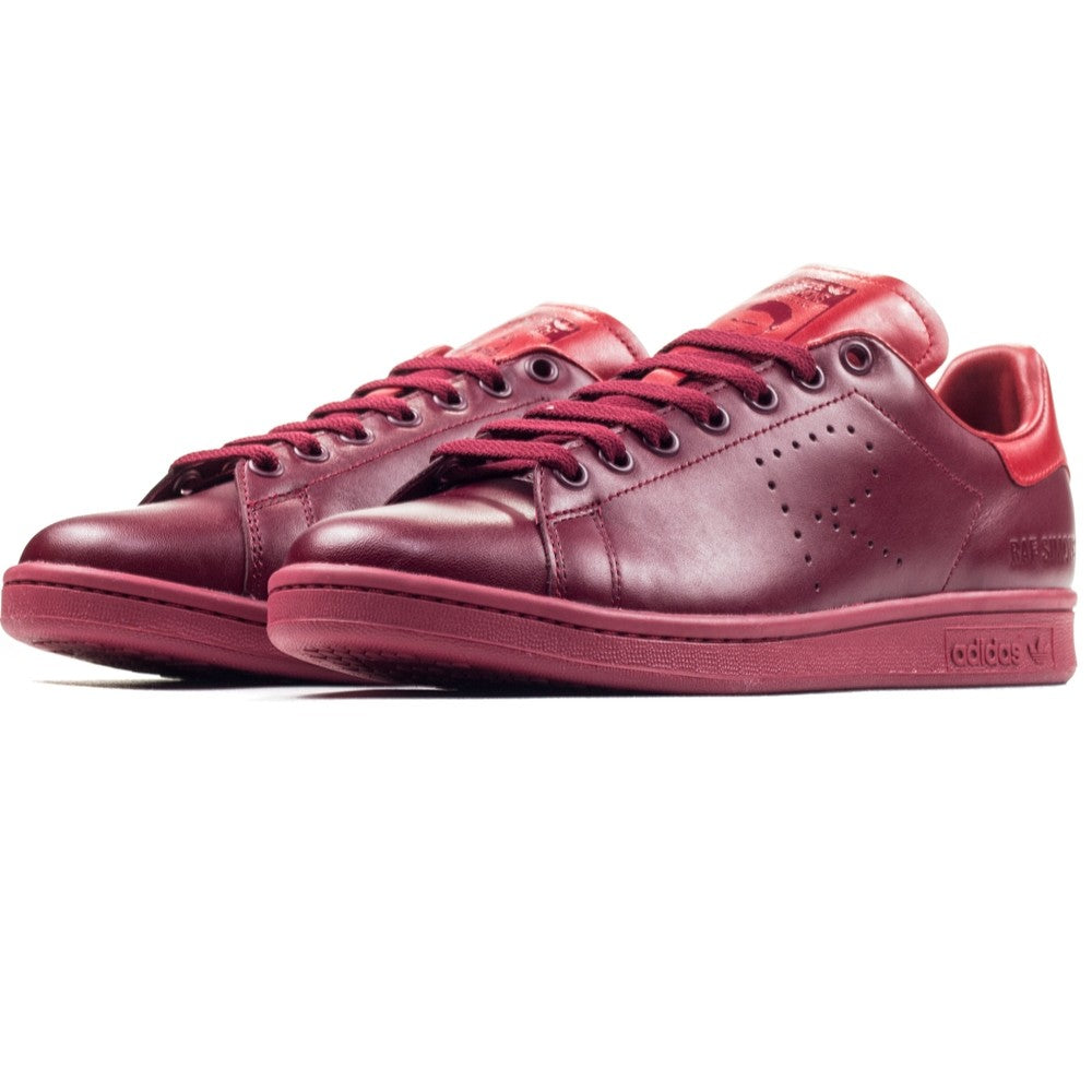 Raf simons stan smith burgundy deals