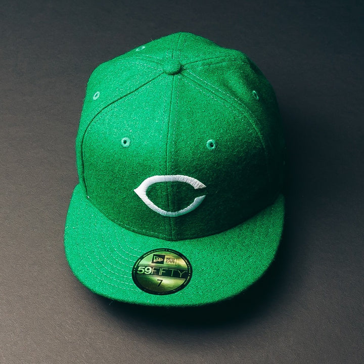 Cincinnati Reds Fitted Cap (St. Patricks Day)